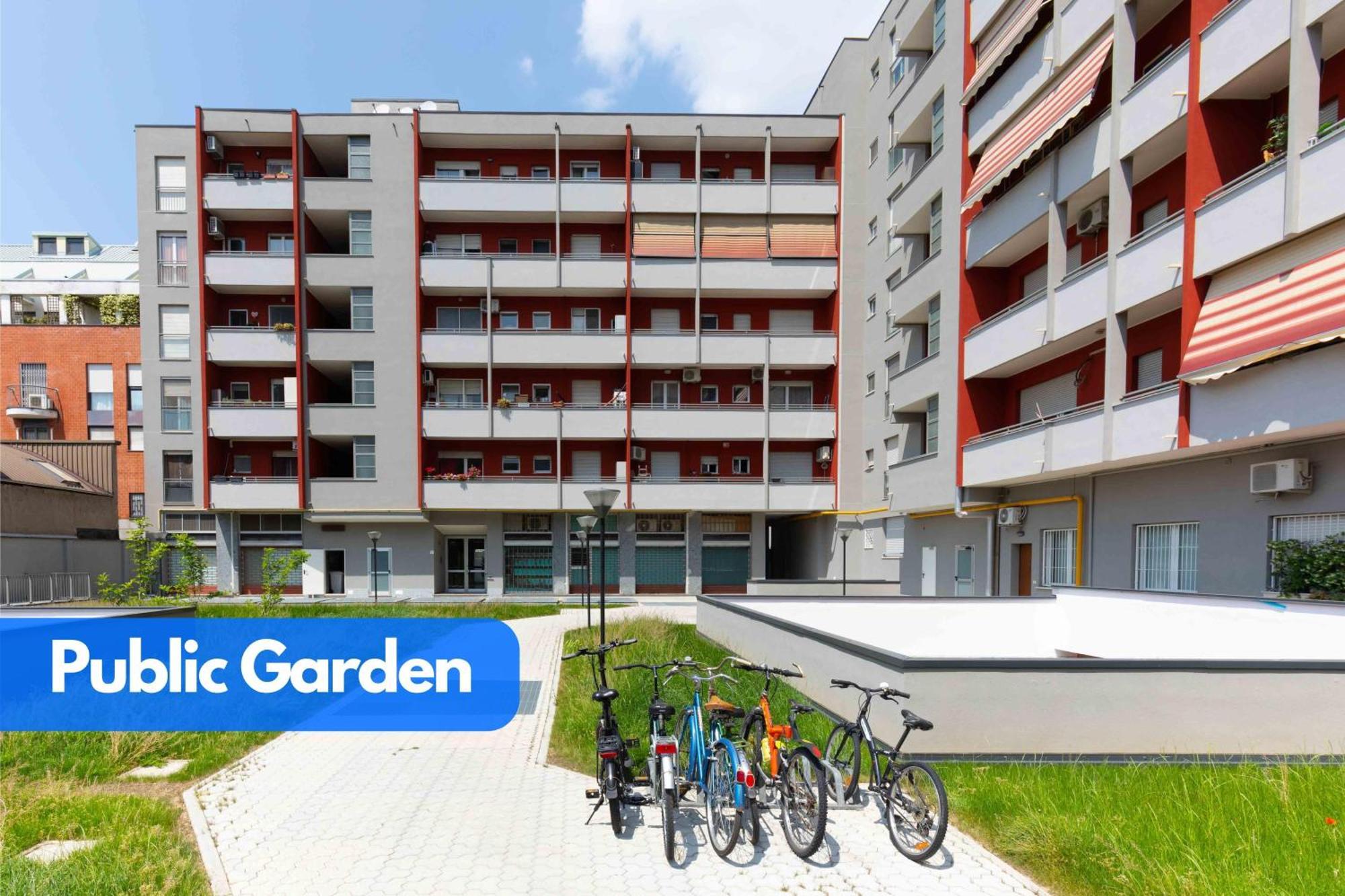 Апартаменты The Green House - Private Parking And Balcony Милан Экстерьер фото