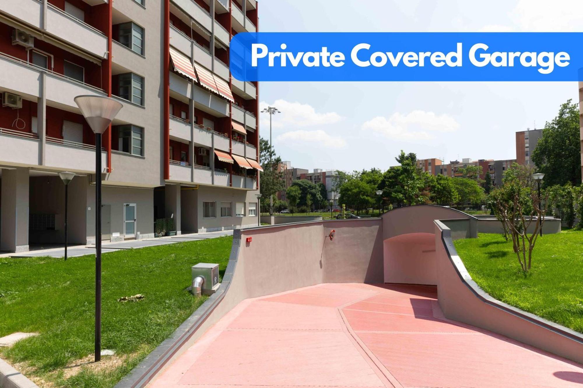 Апартаменты The Green House - Private Parking And Balcony Милан Экстерьер фото